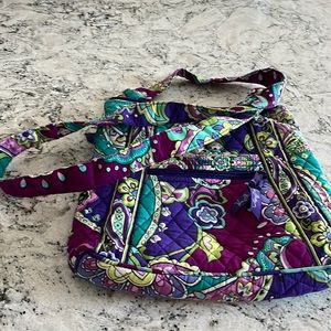 EUC Vera Bradley Heather pattern crossbody bag